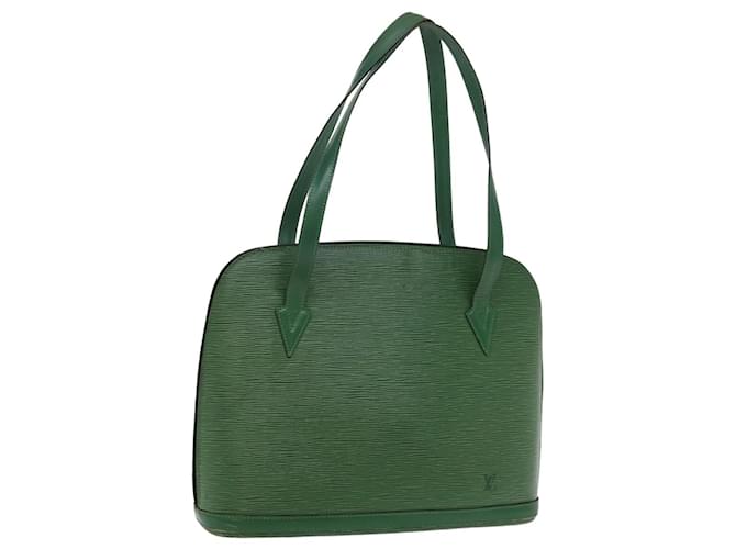 LOUIS VUITTON Borsa a tracolla Epi Lussac Verde M52284 LV Aut 76944 Pelle  ref.1417817