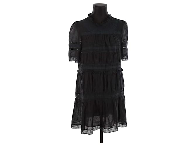 Isabel Marant Etoile Cotton dress Black  ref.1417844