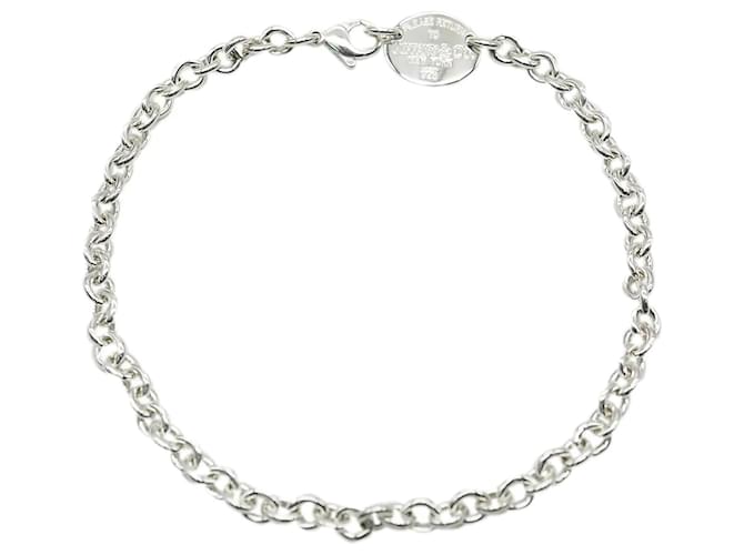 TIFFANY & CO. Collier Retour à Tiffany en argent sterling  ref.1417878