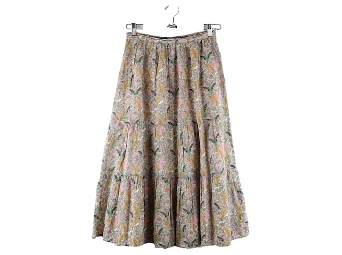 Bash cotton skirt Green  ref.1417934