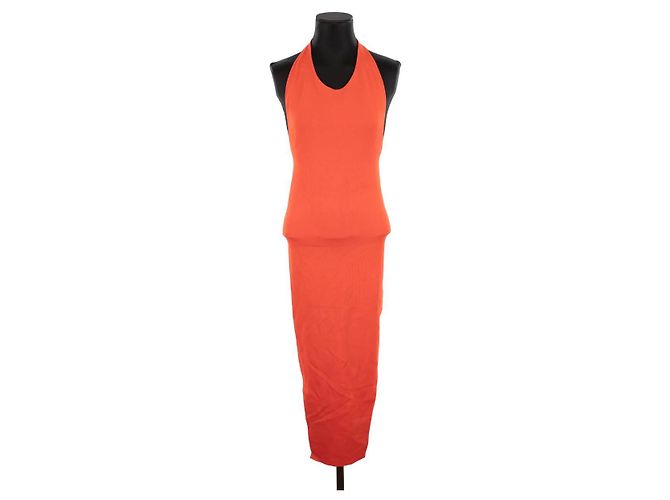 Fenty Orange Kleid