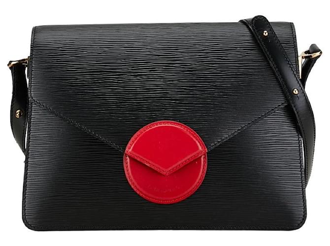 Sac à épaule Louis Vuitton Epi Oshe M52447 en très bon état Cuir Noir  ref.1418085