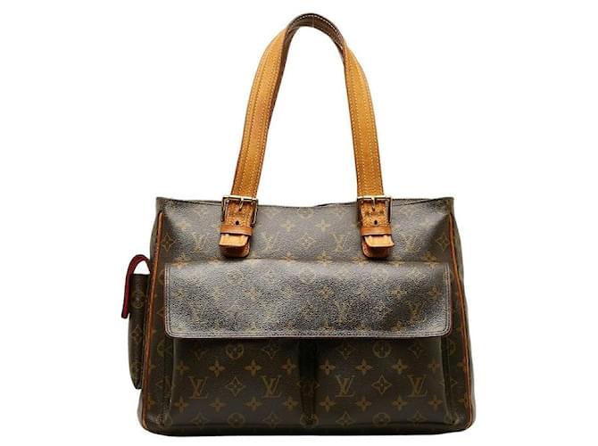 Louis Vuitton Multiplicite Einkaufstasche Canvas Einkaufstasche M51162 in guter Kondition Leinwand  ref.1418090