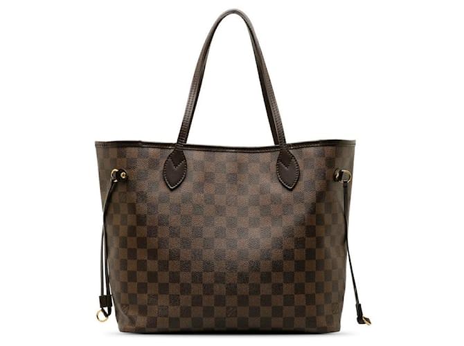 Louis Vuitton Neverfull MM Sacola de lona N51105 em boa condição  ref.1418098