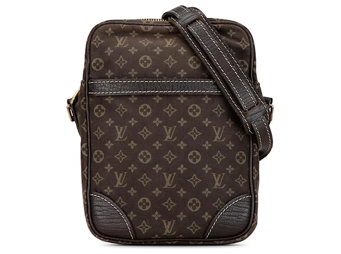 Louis Vuitton Brown Monogram Mini Lin Danube Cloth Cloth  ref.1418241