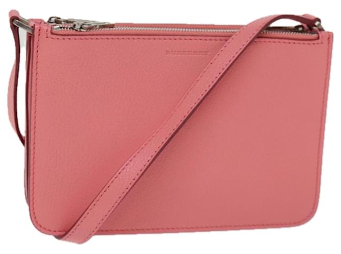 BURBERRY Pink Leather  ref.1418288