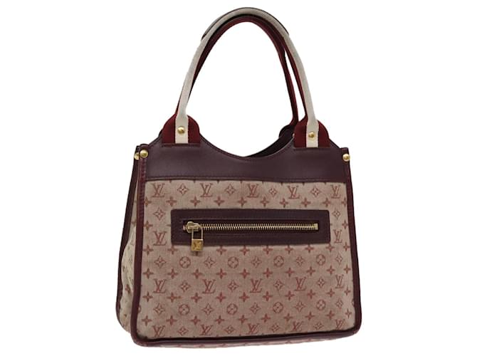 Borsa a mano LOUIS VUITTON Monogram Mini Suck Catlin Cherry M92326 LV Aut 75843 Rosso  ref.1418441