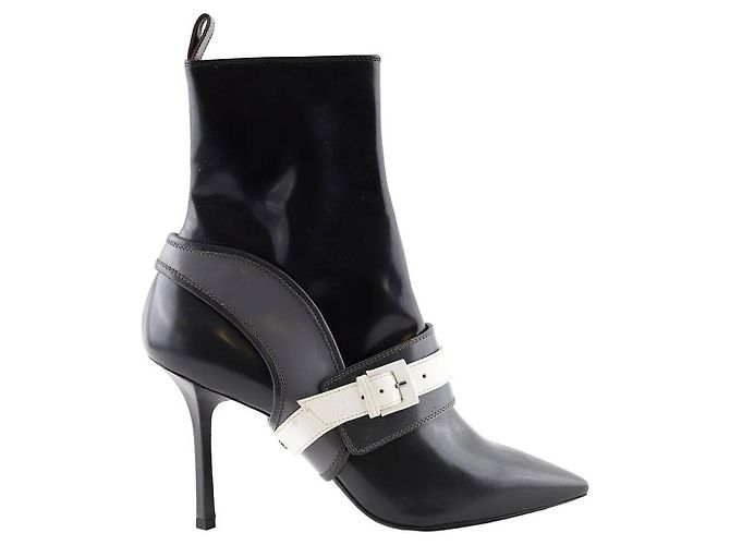 Louis Vuitton Leather boots Black