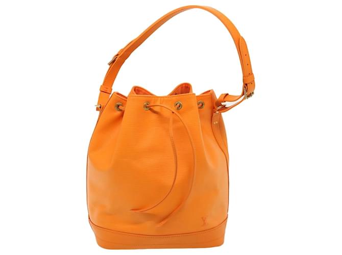 Noe Louis Vuitton Noé Naranja Cuero  ref.1418633