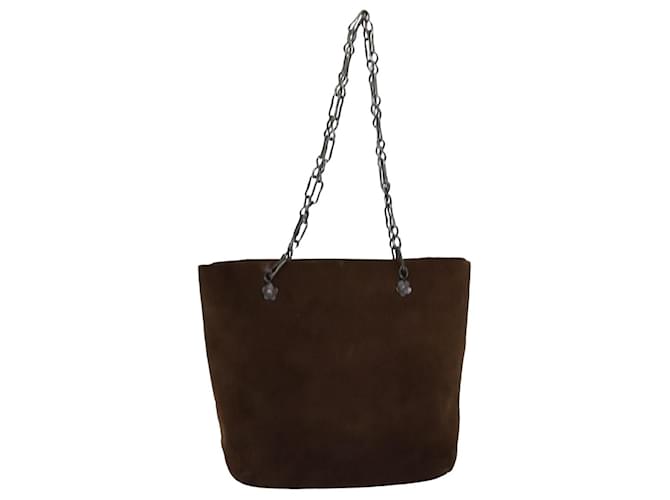 Prada -- Brown Suede  ref.1418648