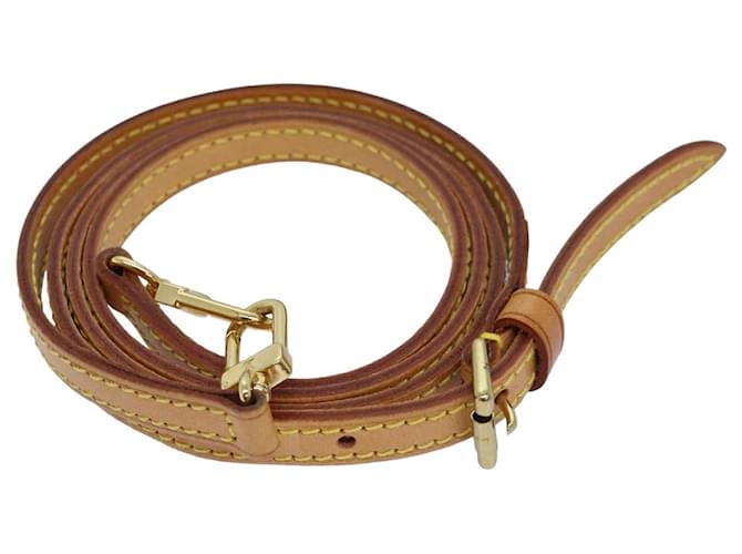 Louis Vuitton shoulder strap Beige Leather  ref.1418649