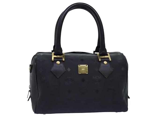 MCM Visetos Negro Lienzo  ref.1418661