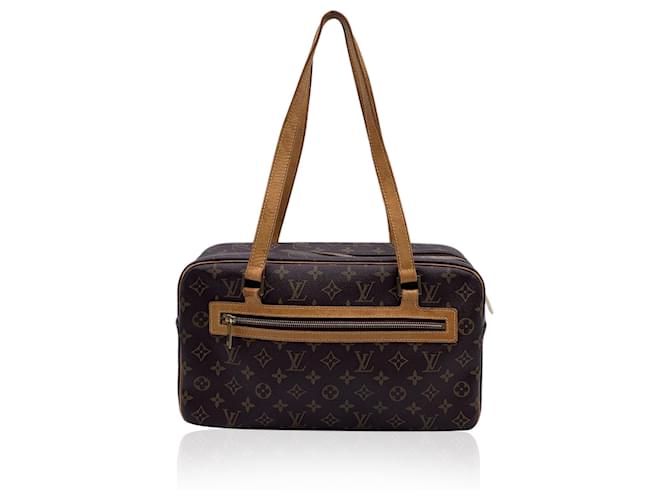 Louis Vuitton Vintage Monogram Canvas Cite GM Shoulder Bag M51181 Brown Cloth  ref.1418729