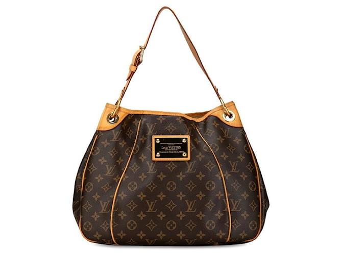 Sac à main tote Louis Vuitton Monogram Galliera PM M56382 en très bon état Plastique Marron  ref.1418763