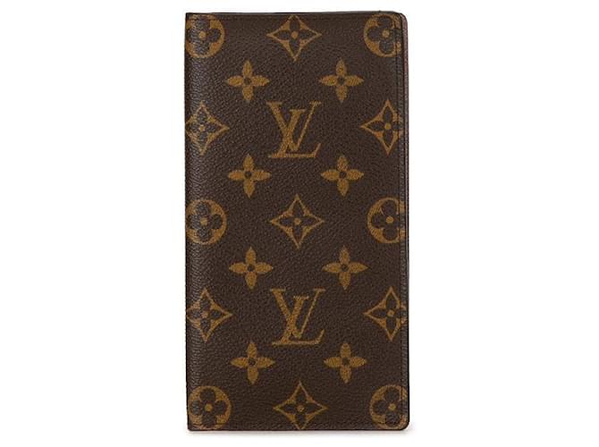 Organizer Cartera larga Monogram Louis Vuitton M61823 de cuero PVC marrón en muy buen estado Castaño Plástico  ref.1418777