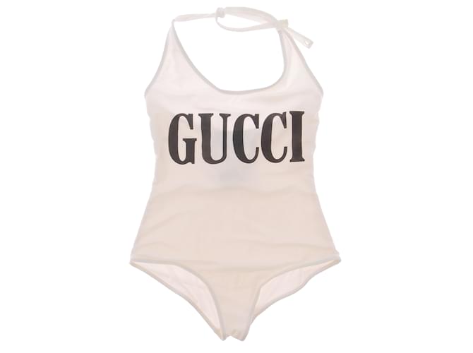 GUCCI  Swimwear T.International S Polyester White  ref.1418845