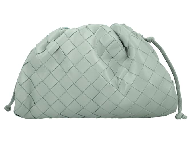 Mini pochette Bottega Veneta verde Pelle  ref.1419034