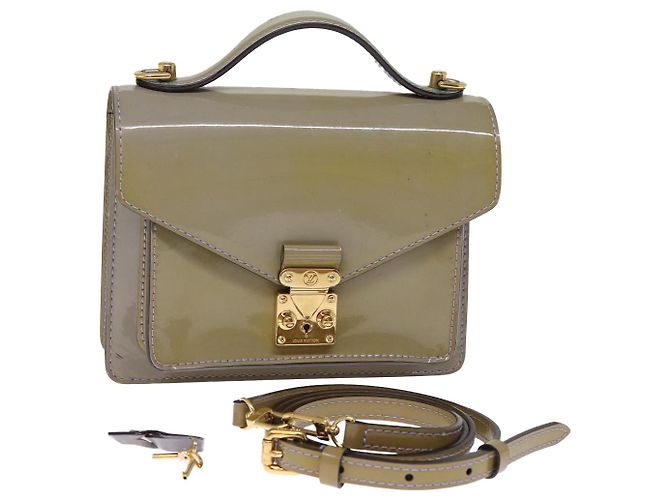 Monceau Louis Vuitton null 2null 76912 Lila Lackleder