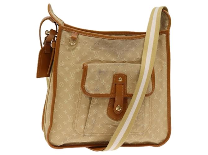 LOUIS VUITTON Monograma Mini Buzas Marie Kate Bolso Beige M92323 LV Auth 75844  ref.1419120