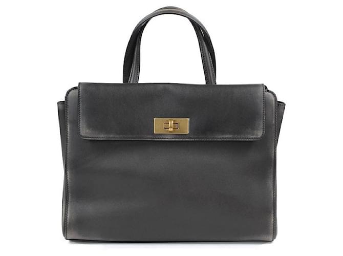 Balenciaga Handbags Black Leather  ref.1419190