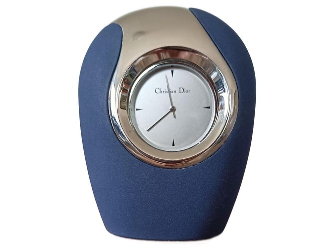 Christian Dior desk clock Blue