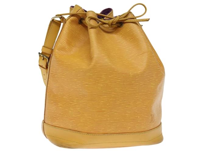 LOUIS VUITTON Epi Noe Shoulder Bag Tassili Yellow M44009 LV Auth 77302 Leather  ref.1419384