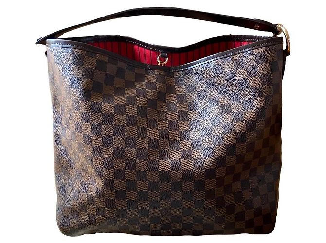 Louis Vuitton Delightful Damier Ebene Handbag