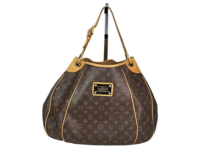 Bolso de hombro Galliera GM Monogram de LOUIS VUITTON Castaño Cuero  ref.1419510