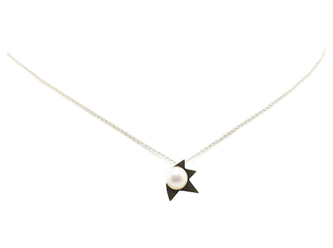 Tasaki Está bem 18Colar K Comet Chain Colar de metal em excelente estado Dourado  ref.1419636