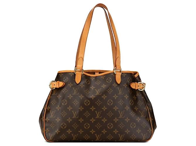 Borsa tote orizzontale in tela Louis Vuitton Batignolles M51154 in buone condizioni Marrone  ref.1419660