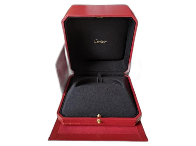 Cartier Love Juc Bracelet bangle lined box and paper bag Red  ref.1420096