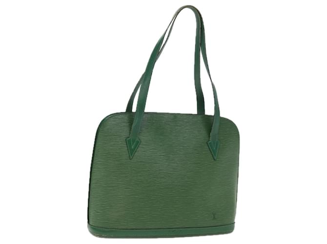 LOUIS VUITTON Borsa a tracolla Epi Lussac Verde M52284 LV Aut 76026 Pelle  ref.1420144