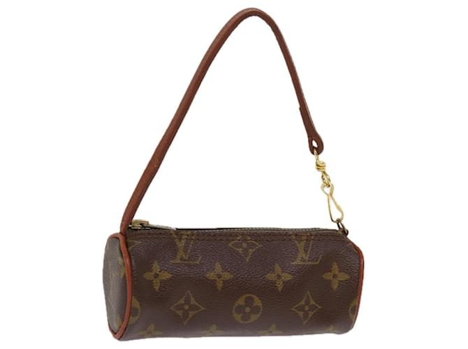 Bolsa LOUIS VUITTON Monograma Papillon Vintage LV Auth 77133 Lona  ref.1420147