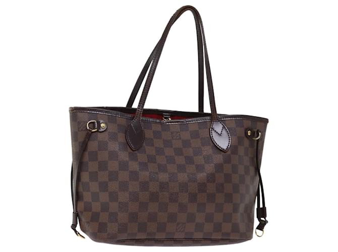 LOUIS VUITTON Damier Ebene Neverfull PM Tote Bag N51109 LV Auth 76624  ref.1420172