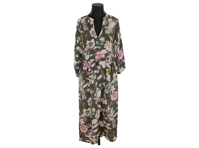 Autre Marque Green dress Viscose  ref.1420179