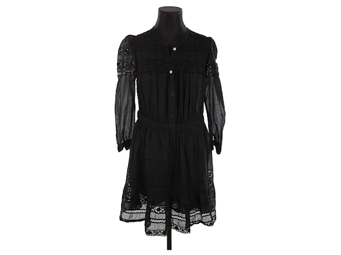 Isabel Marant Etoile Cotton dress Black  ref.1420201