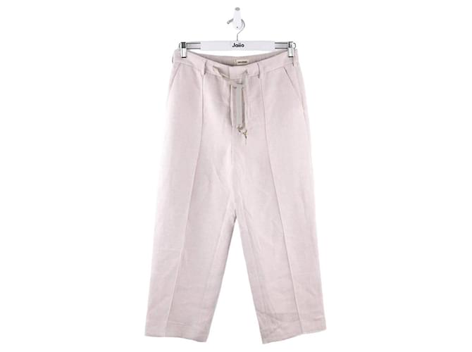 Zadig & Voltaire Pantaloni dritti in cotone Crudo  ref.1420215