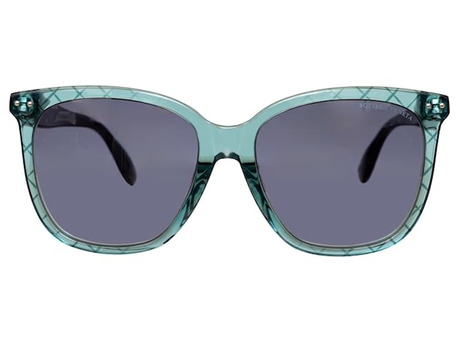 Bottega Veneta Gradient Sunglasses Green Acetate  ref.1420319