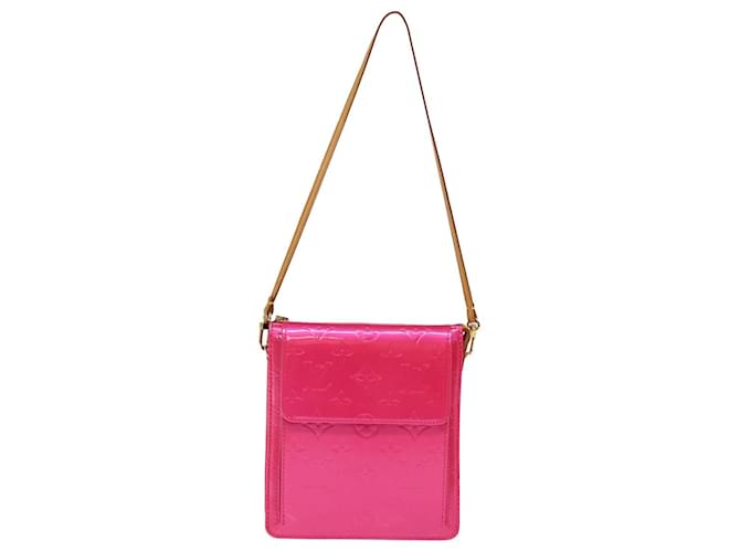 Louis Vuitton Mott Pink Patent leather  ref.1420422