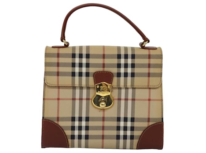 Burberry Nova Check Toile Beige  ref.1420433