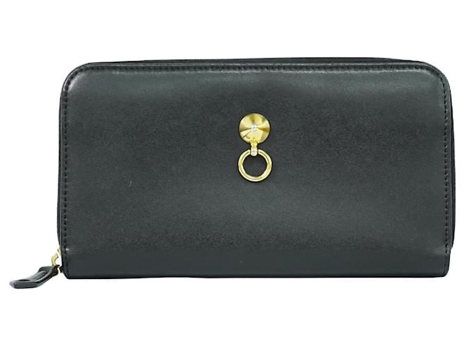 Fendi Dot Com Nero Pelle  ref.1420447