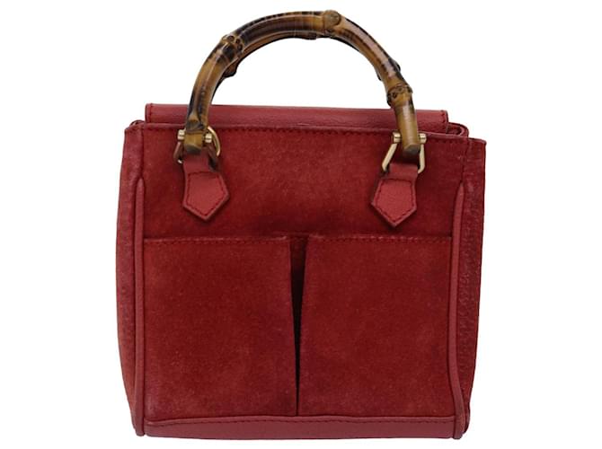 Gucci Bamboo Roja Suecia  ref.1420483