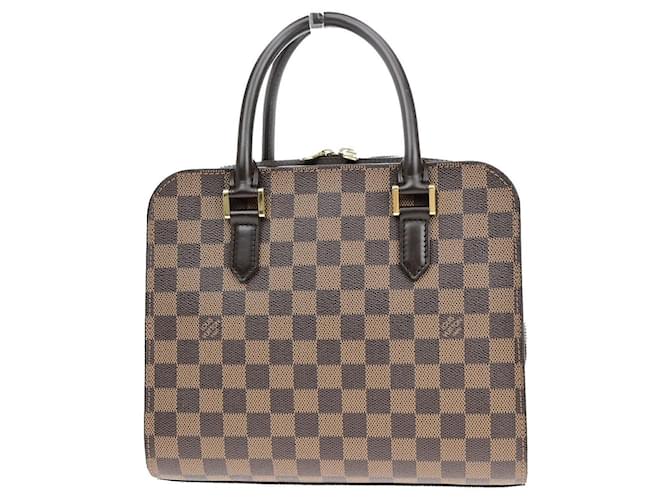 Louis Vuitton Triana Castaño Lienzo  ref.1420497