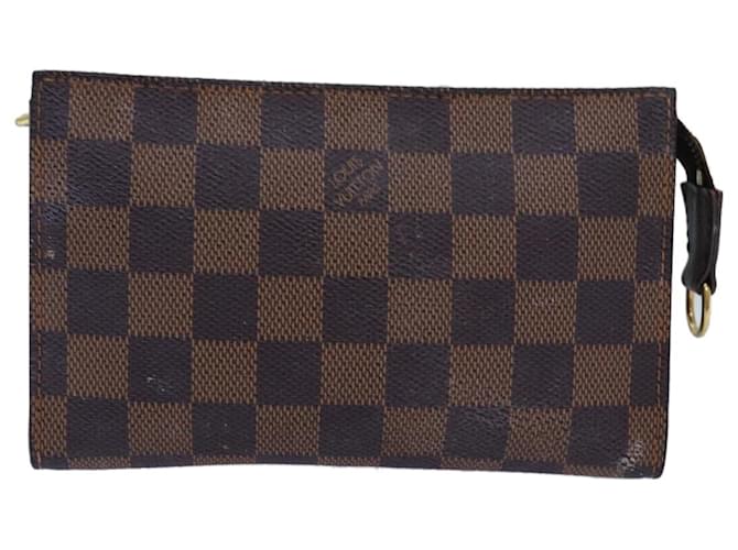 Louis Vuitton Pochette Brown Cloth  ref.1420501