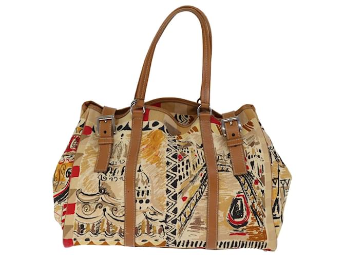 Prada Toile Beige  ref.1420509