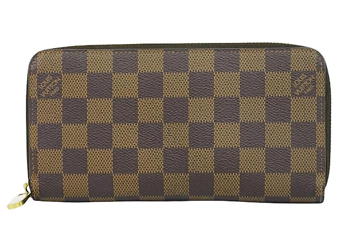 Louis Vuitton Zippy Wallet Toile Marron  ref.1420510