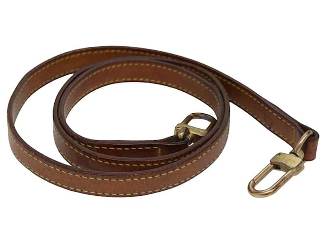 Louis Vuitton shoulder strap Beige Leather  ref.1420516