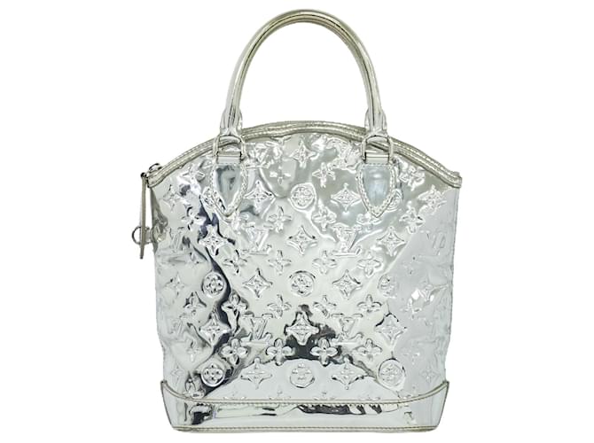 Louis Vuitton Lockit Plata Charol  ref.1420525