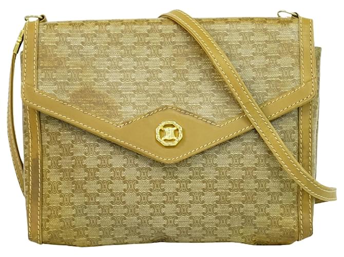 Céline Macadam Beige Tela  ref.1420529