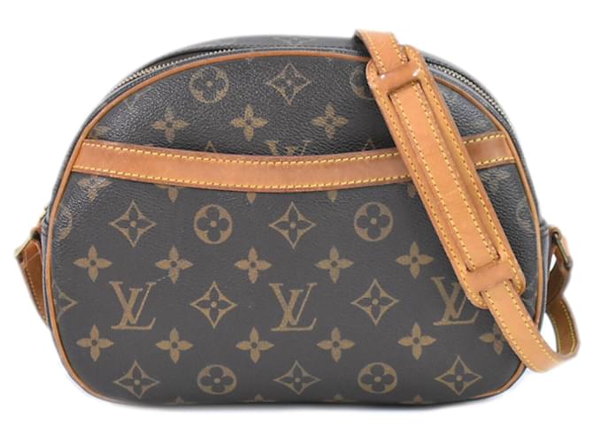 Louis Vuitton Blois Castaño Lienzo  ref.1420554